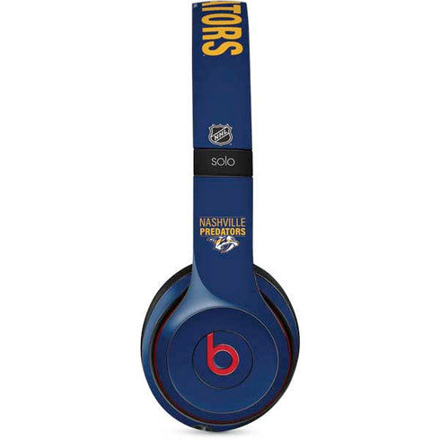 NHL Nashville Predators Lineup Beats Solo 3 Wireless Skin